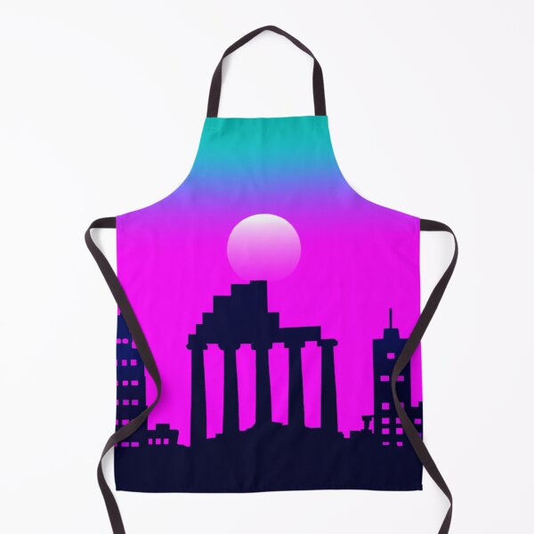 Item preview, Classic synthwave city designed and sold by SJG-digital.
