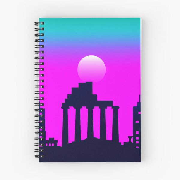 Item preview, Classic synthwave city designed and sold by SJG-digital.