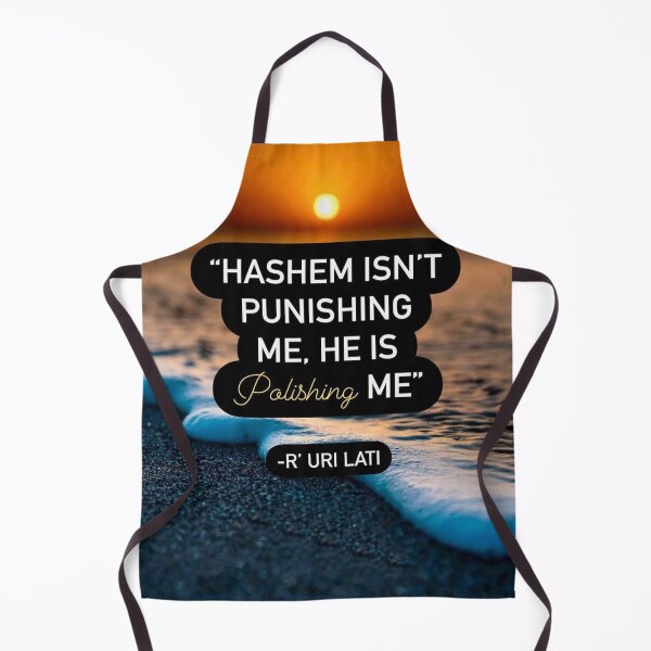 Item preview, Hashem isn't punishing me, He is polishing me. Religious quote designed and sold by Stories To Inspire - Motivational Jewish Quotes.