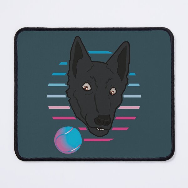 Artikelvorschau, Retro-Dampfwellen-Hund entworfen und verkauft von CharacterAlley.