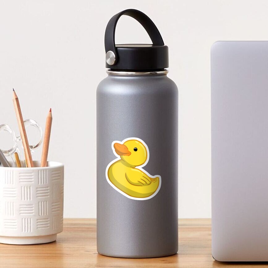 Rubber Ducky Sticker For Sale By Cableson Redbubble