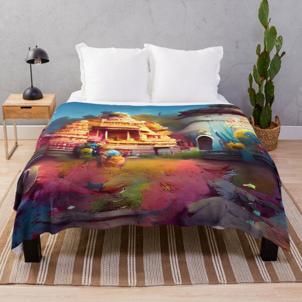 Item preview, Fantasy Hindu Temple Collection #21 by GizbarArts made with a.i. designed and sold by Ganzabara.