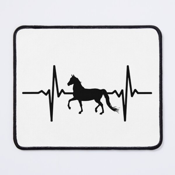 Item preview, Trotting Morgan Horse Heart Beat designed and sold by theaadesigns.