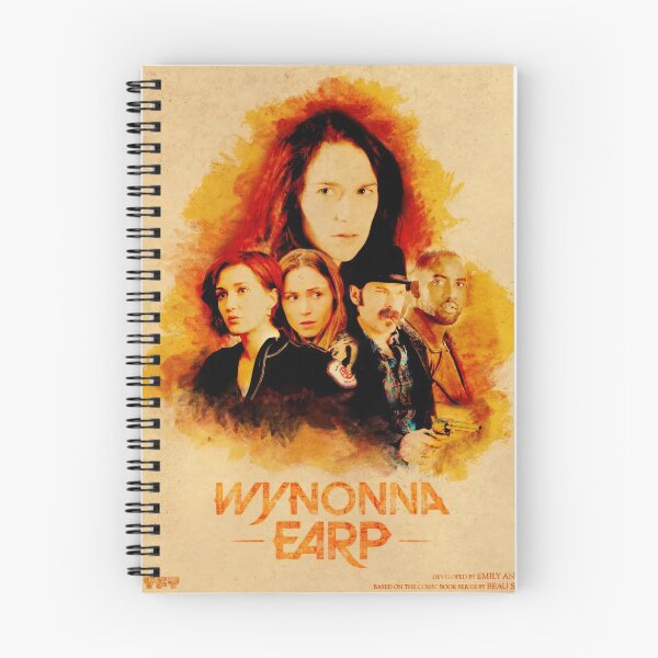 Artikelvorschau, Wynonna Earp Western Style Besetzung Poster # 2 entworfen und verkauft von Scrappy Dog Design.