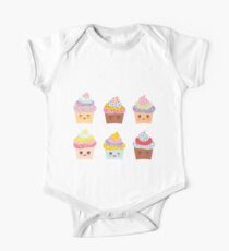 Chocolate cupcakes One Piece - Short Sleeve