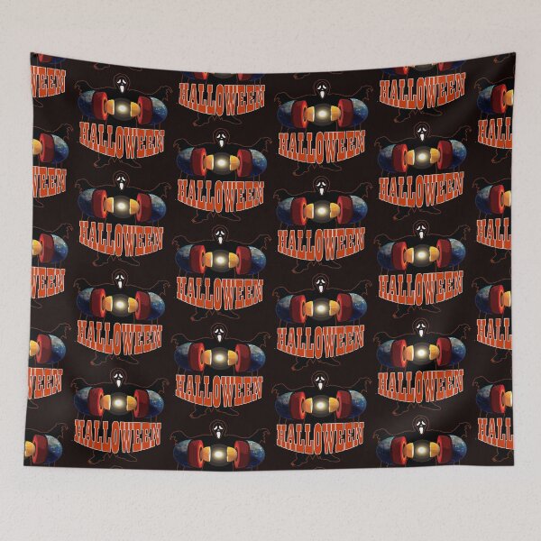 Item preview, Halloween 1978 Holiday Spooky Myers Pumpkin Haddonfield Classic T-Shirt designed and sold by SolonaPrints.