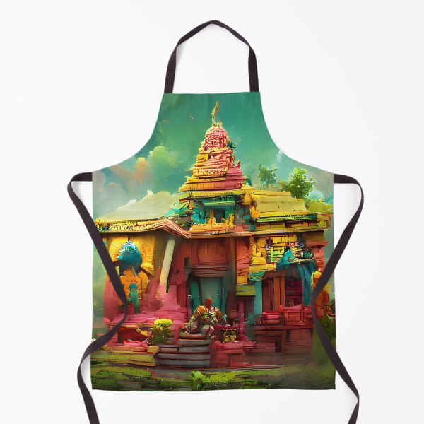 Item preview, Fantasy Hindu Temple Collection #16 by GizbarArts made with a.i. designed and sold by Ganzabara.
