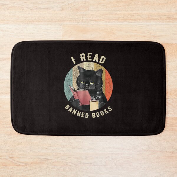Item preview, Cat I Read Banned Books Funny Bookworms Reading Book designed and sold by Best Selling ⭐⭐⭐⭐⭐(9.0).