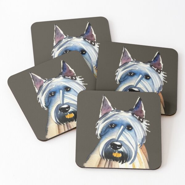 Item preview, White Scottish Terrier dog, Hand-painted Scottie, Watercolour Scottie dog, Scottie dog lovers, Scottish Terrier gifts, Scottie dog owners, Scottie dog lovers, Scottie mom designed and sold by Artsareus.