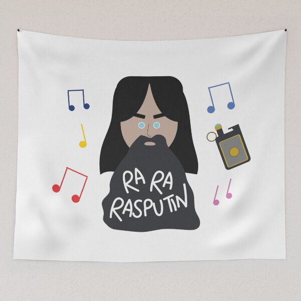 Item preview, Ra Ra Rasputin Master Sacha Dhawan designed and sold by Blue Box Artworks.