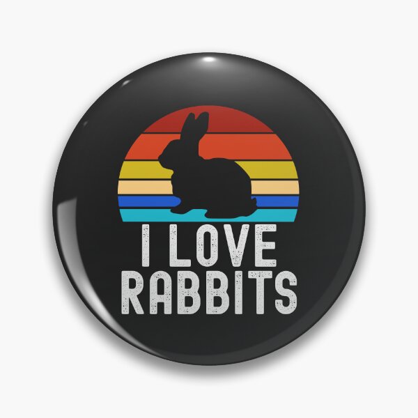 Item preview, I love bunnies - rabbit sunset designed and sold by VitoTDesign.