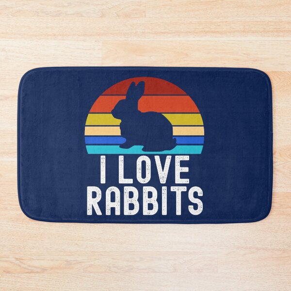 Item preview, I love bunnies - rabbit sunset designed and sold by VitoTDesign.