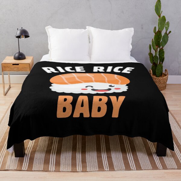 Item preview, Humoristic Funny Chinese Asian Sushi Lover Rice Rice Baby designed and sold by knapst.