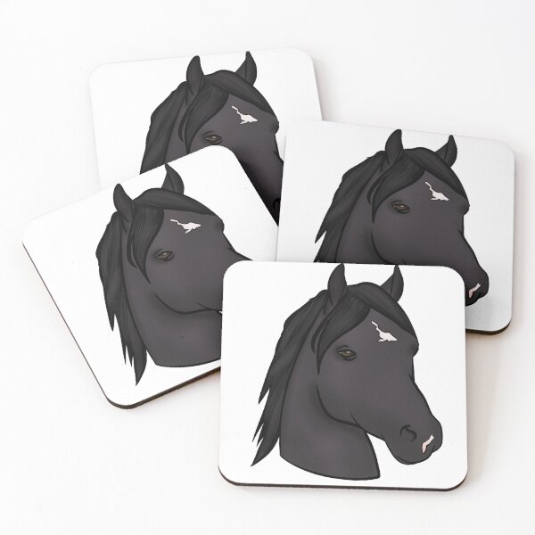 Item preview, Black Welsh Pony Portrait designed and sold by theaadesigns.