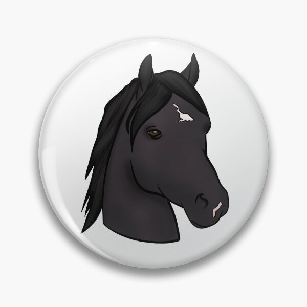 Item preview, Black Welsh Pony Portrait designed and sold by theaadesigns.