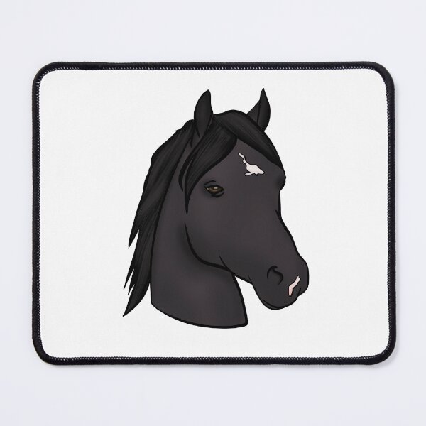 Item preview, Black Welsh Pony Portrait designed and sold by theaadesigns.