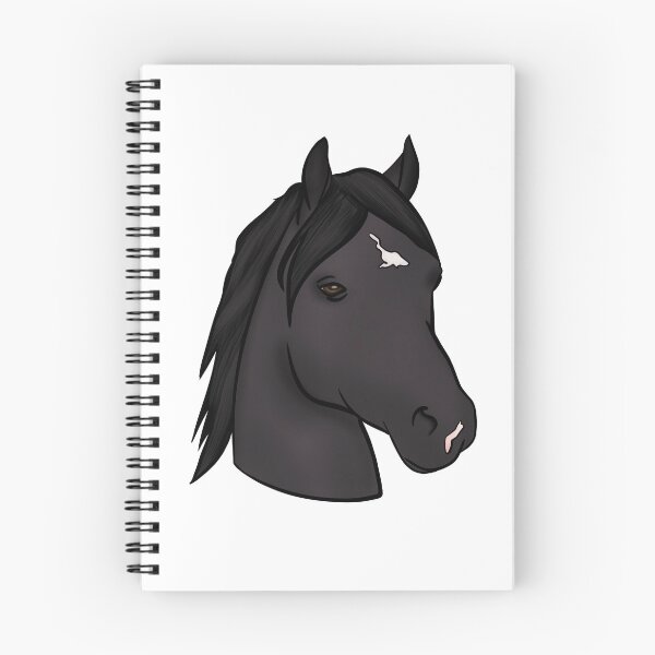Item preview, Black Welsh Pony Portrait designed and sold by theaadesigns.