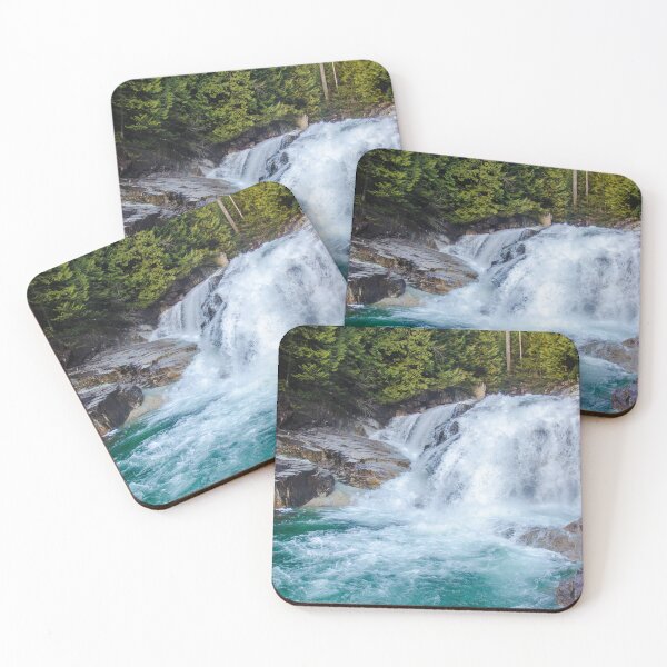 Item preview, Winter Waterfall Into A Glacial Pool designed and sold by pmcmanndesign.