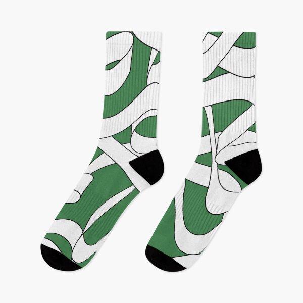 Item preview, Abstract and minimalist entangled green ribbon #64 designed and sold by Cocolorr.