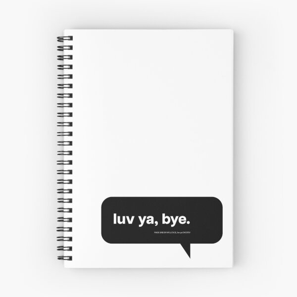 Item preview, luv ya, bye. designed and sold by cmCrtiv.