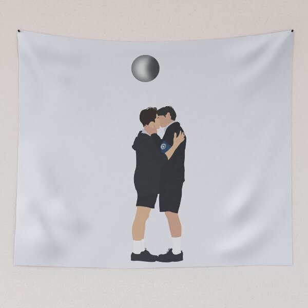 Item preview, akk and ayan kissing during the eclipse designed and sold by Pinu92.