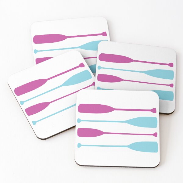 Item preview, Pink and Teal Oars designed and sold by BeaSchoney.