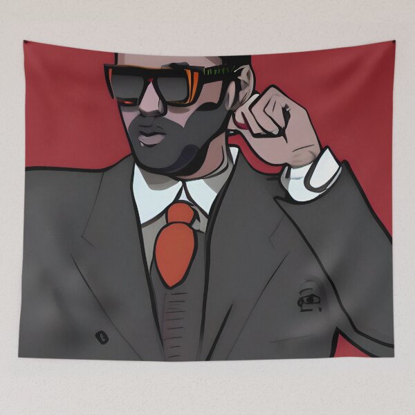 Item preview, mafia man babu designed and sold by ArtForYouMyMan.
