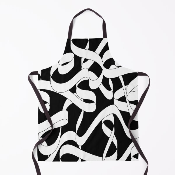 Item preview, Abstract and minimalist entangled black ribbon #67 designed and sold by Cocolorr.