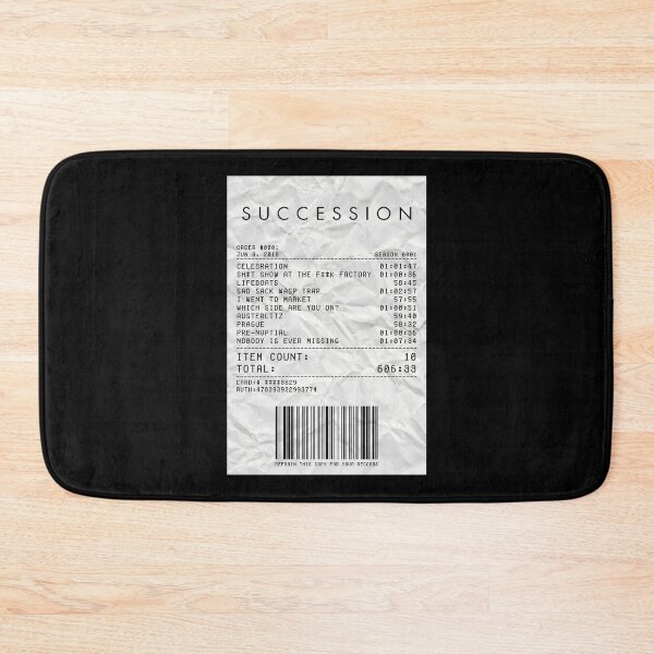 Item preview, Succession Season 1 Receipt designed and sold by d-obsession-k.