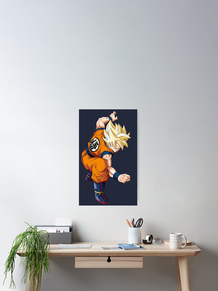 Goku SSJ 2 Sticker by Dankelys