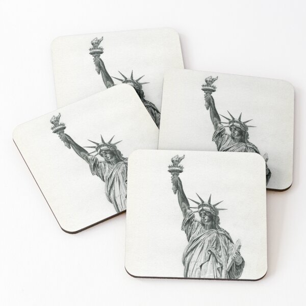 Item preview, Lady Liberty and her Torch, study in pencil designed and sold by Scott C. L. Hollingsworth.