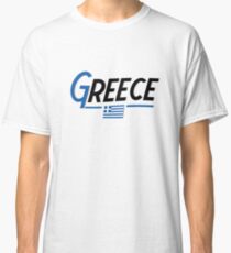 Greece Greek National Country Flag Classic T-Shirt
