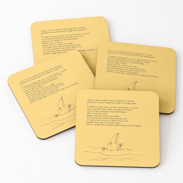 Item preview, Orange Juice Lament designed and sold by Vincent Briggs.