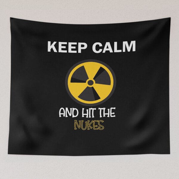 Item preview, keep calm and hit nukes designed and sold by sminashop.
