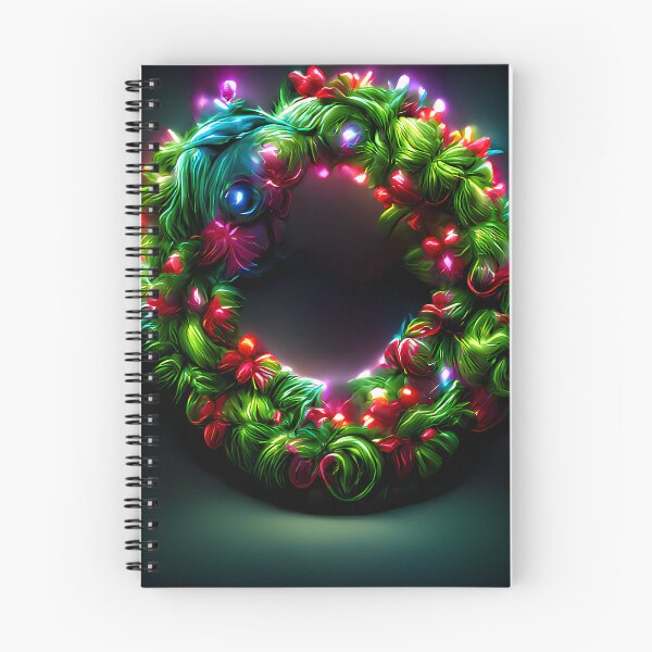 Item preview, Christmas Wreath, A.I. generated #1 by GizbarArts made with a.i. designed and sold by Ganzabara.
