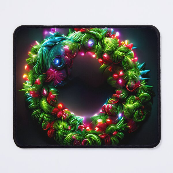 Item preview, Christmas Wreath, A.I. generated #1 by GizbarArts made with a.i. designed and sold by Ganzabara.