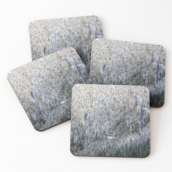 Item preview, Snow Covered Mountainside Pines designed and sold by pmcmanndesign.