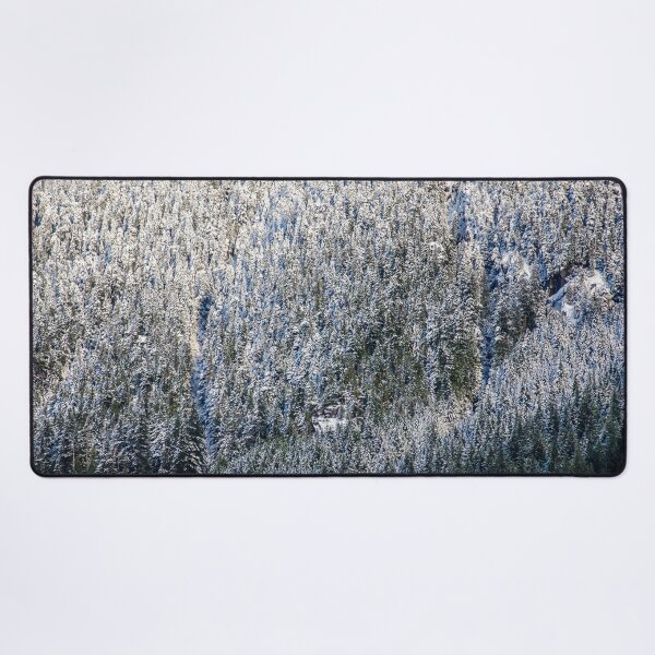 Item preview, Snow Covered Mountainside Pines designed and sold by pmcmanndesign.
