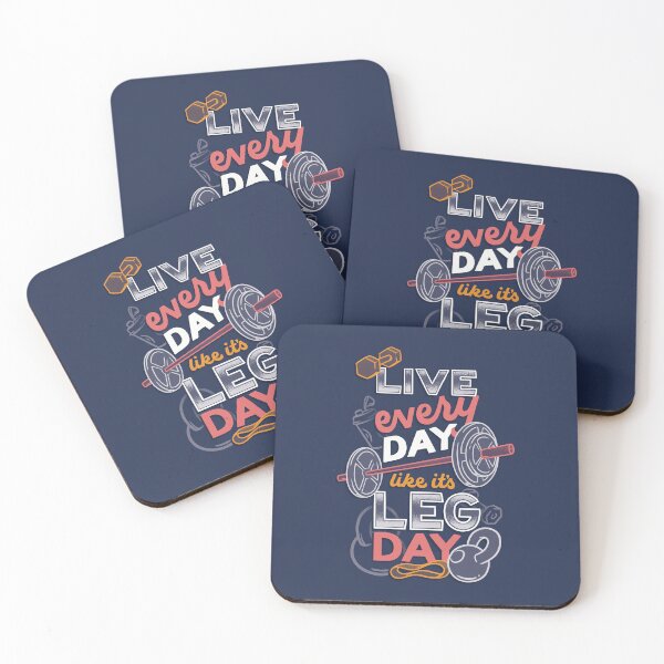 Item preview, Live Every Day Like It's Leg Day designed and sold by polliadesign.