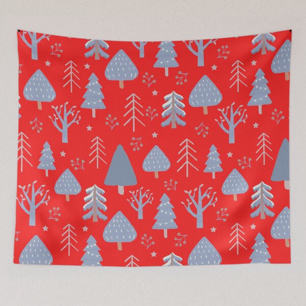 Item preview, Abstract christmas tree patterns designed and sold by urban-color.