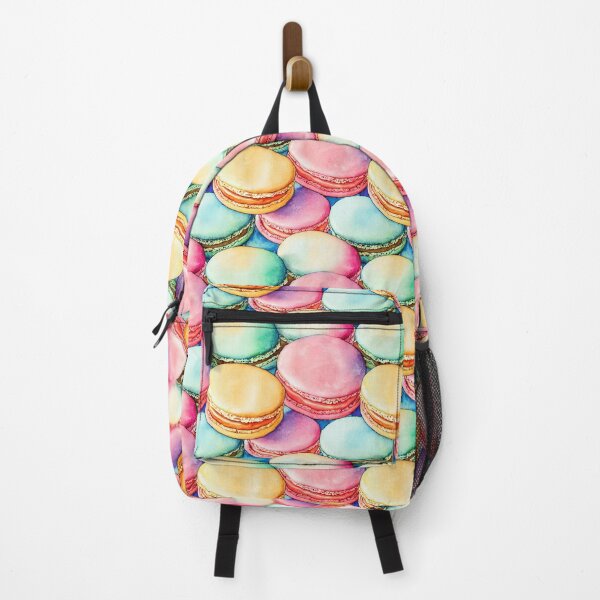 Item preview, Watercolor dessert french macaron pattern designed and sold by my-moody-place.