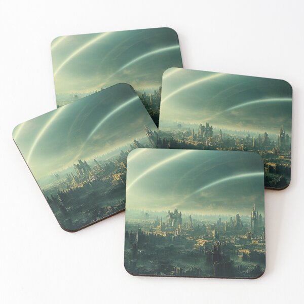 Item preview, City of Elasippus, Island of Atlantis  designed and sold by OccultDreams.