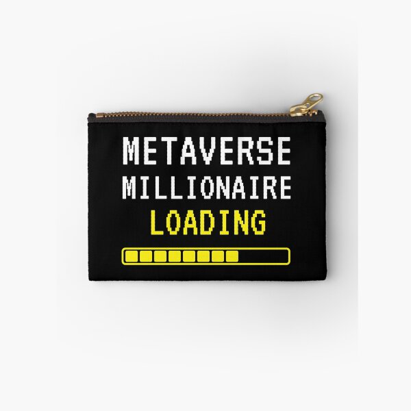 Item preview, Metaverse Millionaire Loading Funny Crypto Investing Quote designed and sold by Trankix.