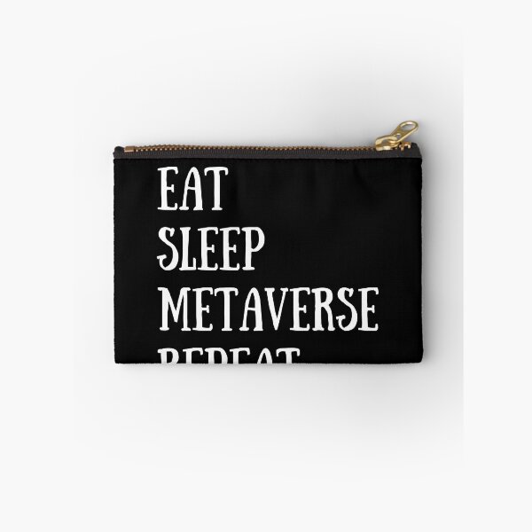 Item preview, Eat Sleep Metaverse Repeat Funny Crypto Investing Quote designed and sold by Trankix.