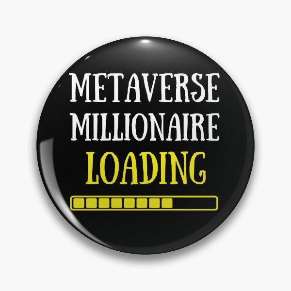 Item preview, Metaverse Millionaire Loading Funny Crypto Investing Quote designed and sold by Trankix.