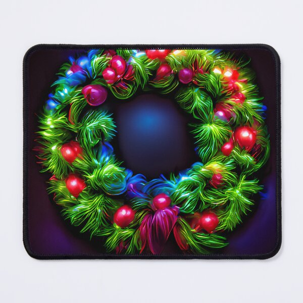 Item preview, Christmas Wreath, A.I. generated #2 by GizbarArts made with a.i. designed and sold by Ganzabara.