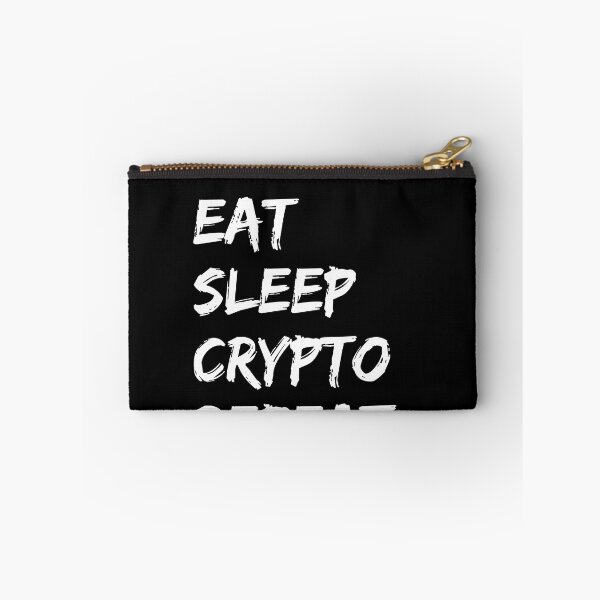 Item preview, Eat Sleep Crypto Repeat Funny Crypto Investing Quote Hodl designed and sold by Trankix.
