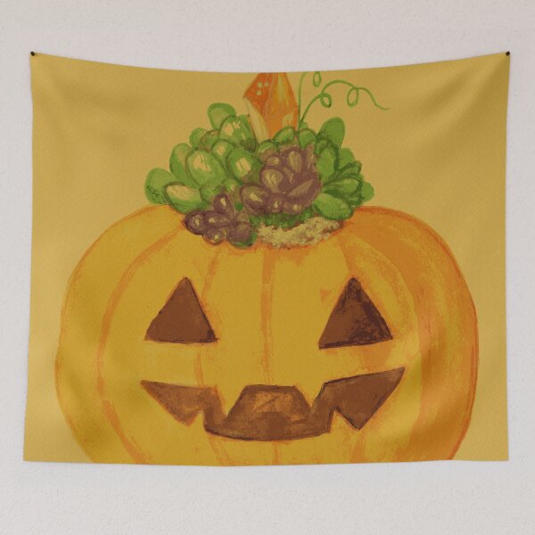 Item preview, retro lovely jack-o-lantern designed and sold by tifferloo.