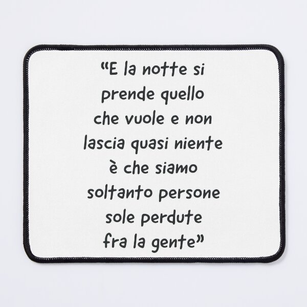 Item preview, Gazelle - Nero - indie Italia - frasi italiano album quote frasi canzoni designed and sold by fuffu.