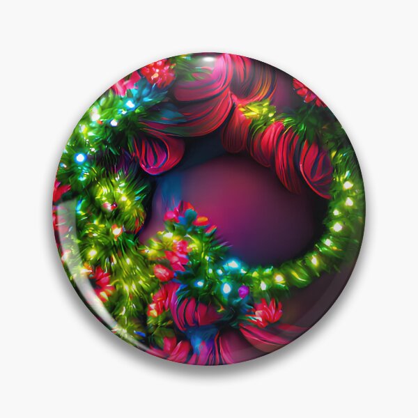 Item preview, Christmas Wreath, A.I. generated #3 by GizbarArts made with a.i. designed and sold by Ganzabara.